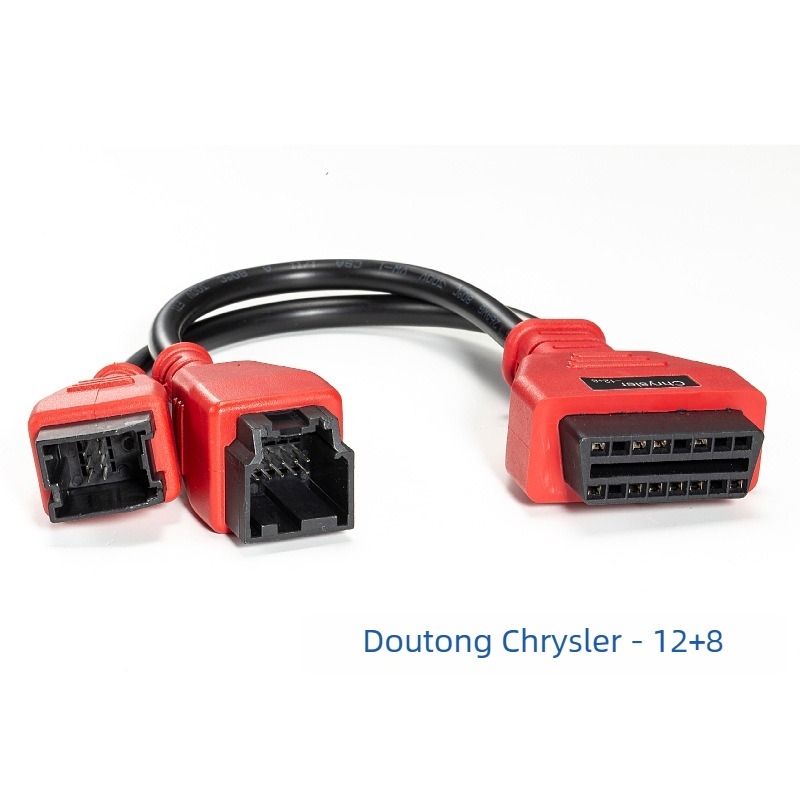 Autel MS908 Chrysler 12+8 diagnosztikai csatlakozó motordiagnosztikához, 12/24 V tápellátás