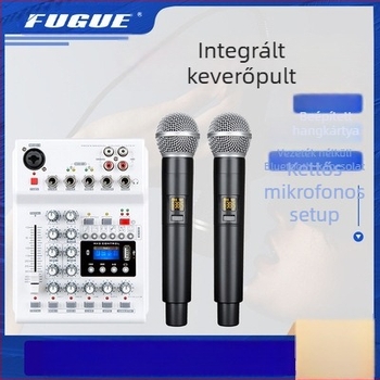 Fugue MX-08 Hangkeverő beépített mikrofonnal, USB és Bluetooth, 20W