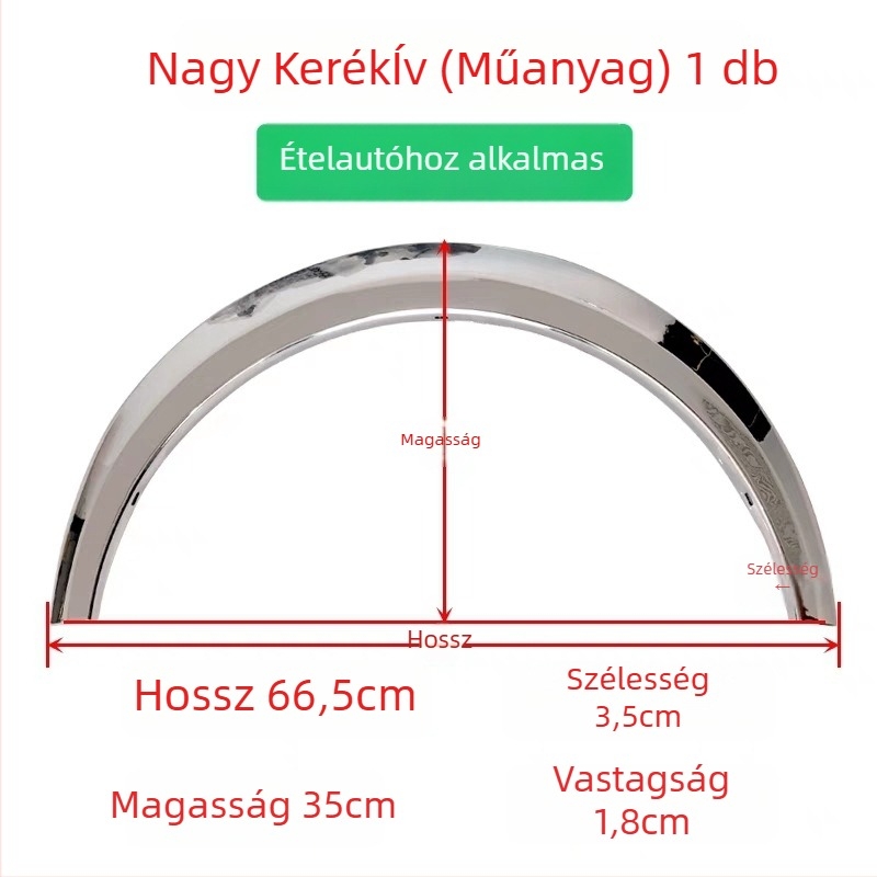 Háromkerekű motorkerékpár kerékagy dekoratív sáv