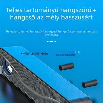 Számítógép hangszóró USB interfésszel, 2 csatornás, 6W, frekvenciaválasz 60 Hz-15 kHz, 3,5 mm-es audio bemenet (USB; 2 csatornás; 6W; 60 Hz-15 kHz; 3,5 mm-es audio bemenet)