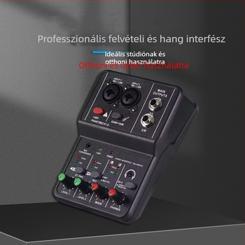 TEYUN Q-12 USB meghajtó nélküli számítógépes felvételi hangkártya, 16-bit/24kHz