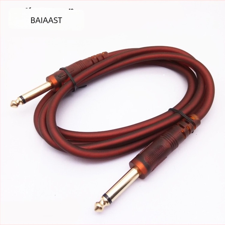 Mikrofonkábel 6.5 mm–6.5 mm, mono, rézmag, PVC burkolat, audió kábel