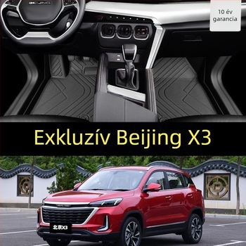 Beijing X3 TPE autópadlószőnyeg, teljes lefedettség, Zhida külön modellhez, 2021, vezetői szőnyeg