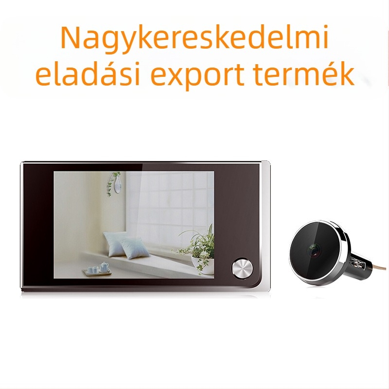 SN520A, rejtett elektronikus ajtó szem, AAA elemről működik, 5V, 0,5W