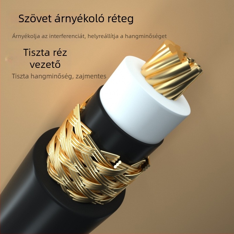 XLR női csatlakozó két XLR férfi osztókábel mikrofonhoz/mixerhez