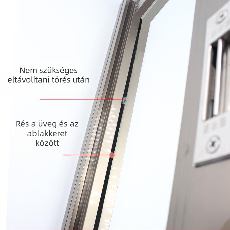 FSFLD üvegpreselő lemez, műanyag, alumíniumötvözet ajtó- és ablak szereléséhez, tömítőeszköz