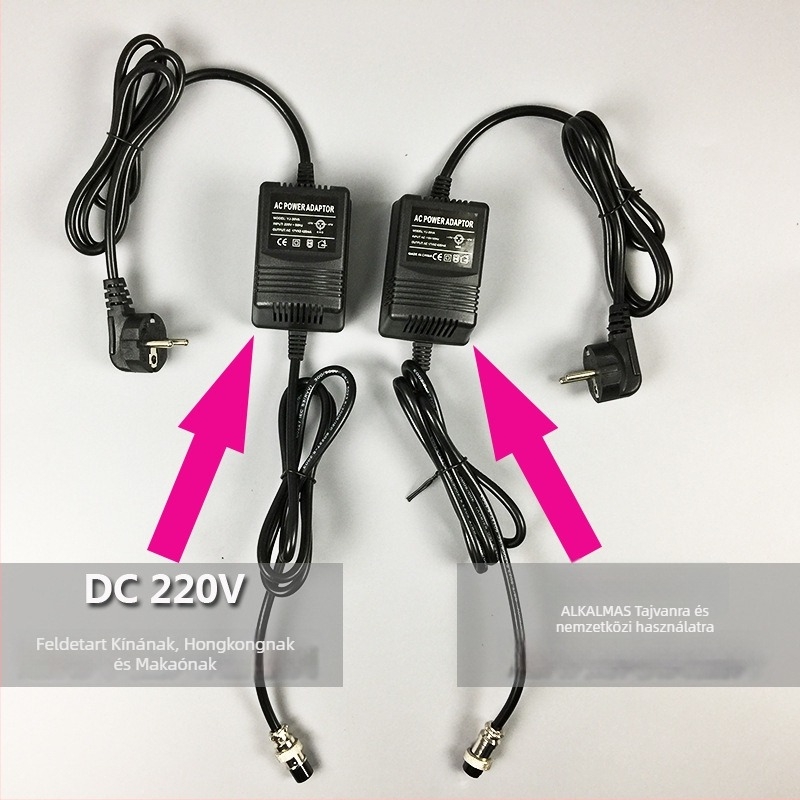 Háromtűs külső tápegység CT6, CT8 USB, CT12, F4 és F7 MG sorozatú keverőkhöz