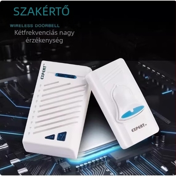 Able 72A07 Vezeték nélküli ajtócsengő – modell 72A07, ideális otthonokhoz, üzletekhez és irodaházakhoz