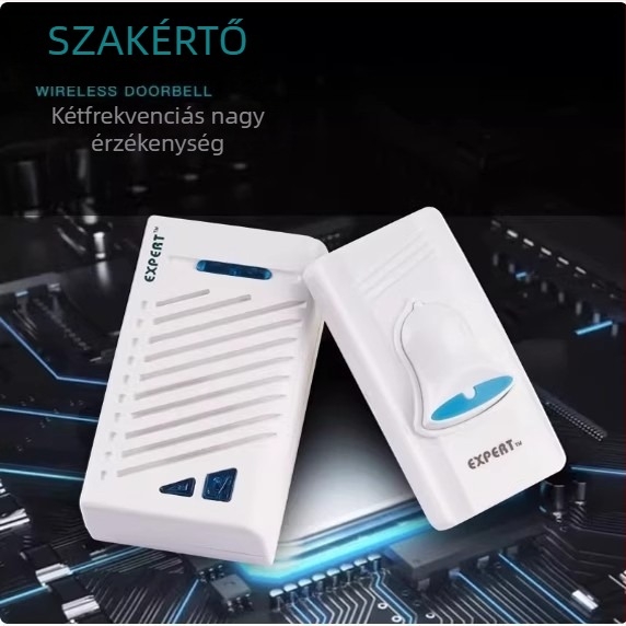 Able 72A07 Vezeték nélküli ajtócsengő – modell 72A07, ideális otthonokhoz, üzletekhez és irodaházakhoz