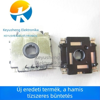 Mixer potenciométer, ALPS RSA0N11M9A0J, 10 Ω névleges ellenállás, push-pull szabályozás, Típus D (index), 0.05 W, 4 lépéses felbontás