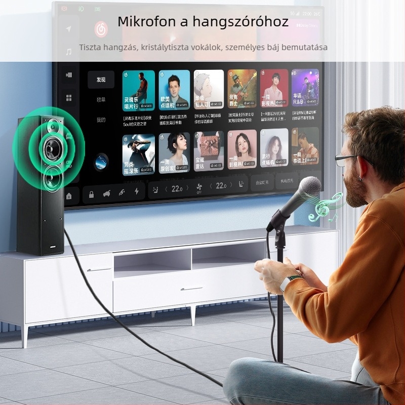 Jinghua A157 Audio kábel, 3,5 mm–XLR női mikrofonkábel, aranyozott kivitel, réz mag