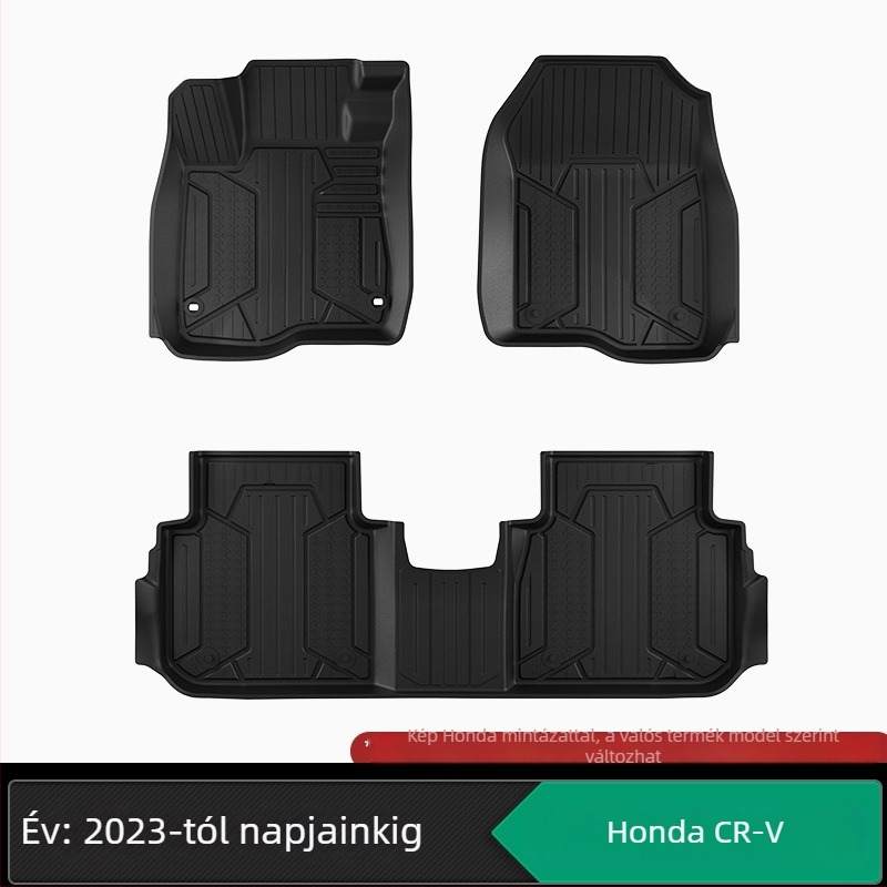 TPE injekcióval formázott autópadlószőnyeg, kompatibilis Honda Accord, CR-V, Crosstour, Fit, Lingpai