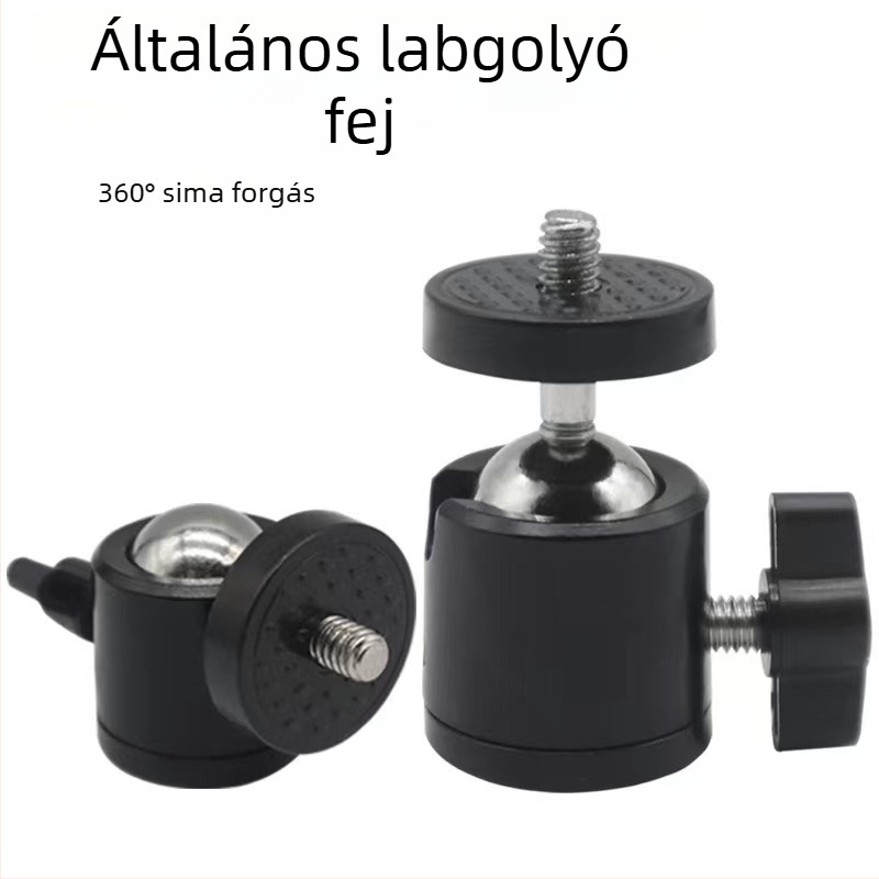 Q29 OXIDÁLT HÁROMLYUKÚ 20 GÖMBFEJ GIMBAL FÉNYFOTÓZÁSHOZ – Alumínium CNC-megmunkálás Li Huang