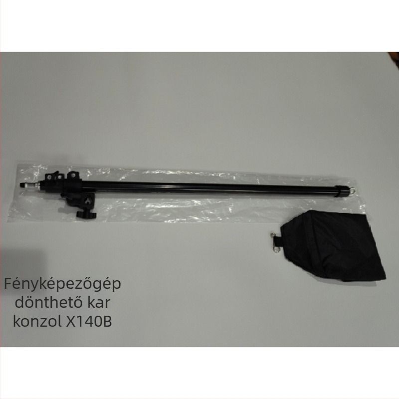 mennyezeti fényállvány X140b – fém szerkezet, kompatibil softbox és diffúziós papírral, tömeg 0,8 kg