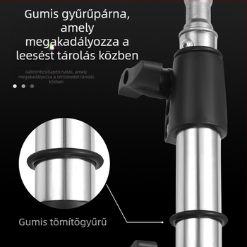 Figure Fit rozsdamentes acélból és ABS-ből készült fotózás lámpatartó, 3 részes, teherbírás 2–4 kg, tömeg 1 kg