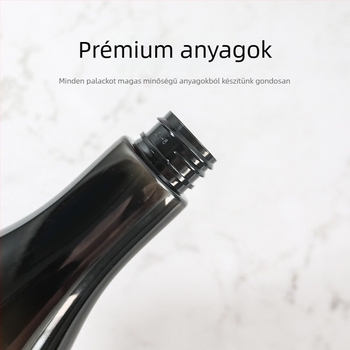Pentagonális permetező palack fodrászszalonhoz – finom köd, állítható fej, műanyag, 70 ml