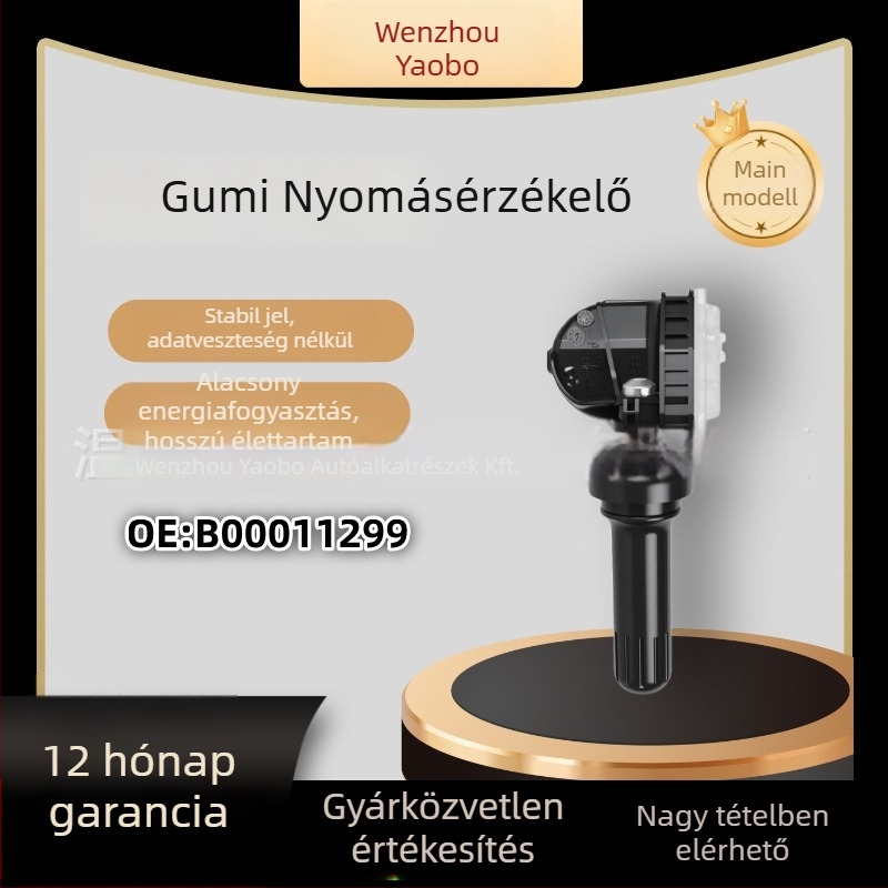 B00011299 BAIC EU5 BJ40 gumiabroncsnyomás-érzékelő – TPMS, Yaobo, beépített szerelés, digitális kijelző, magas pontosság