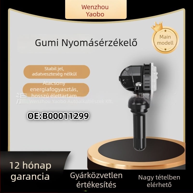 B00011299 BAIC EU5 BJ40 gumiabroncsnyomás-érzékelő – TPMS, Yaobo, beépített szerelés, digitális kijelző, magas pontosság
