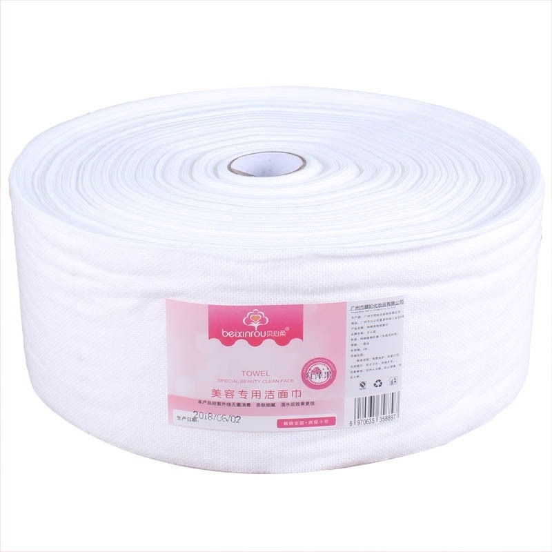 Beixin Soft Beauty Arctisztító kendő, egyszer használatos, 600 g, 100% pamut