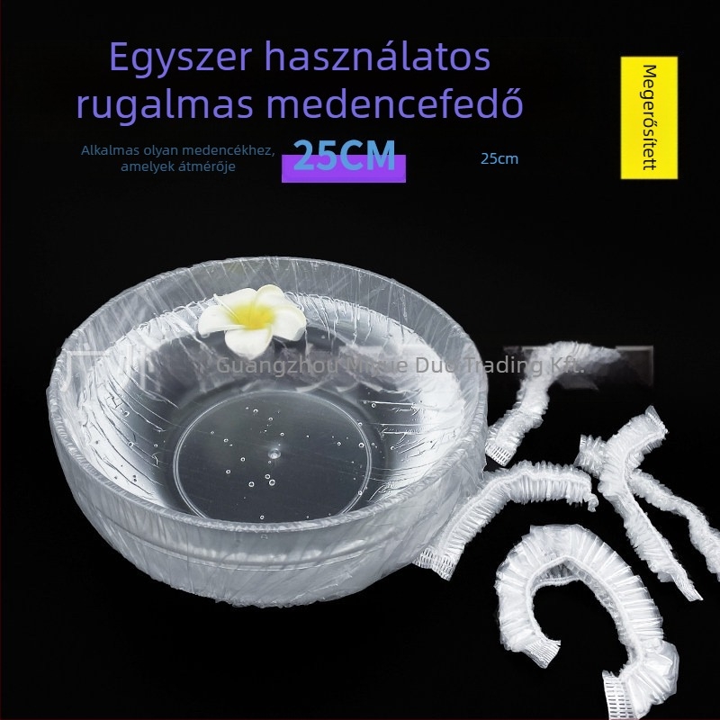 Szépségszalon arcmosó medencés egyszer használatos zacskók – rugalmas műanyag zacskók – teljes készlet