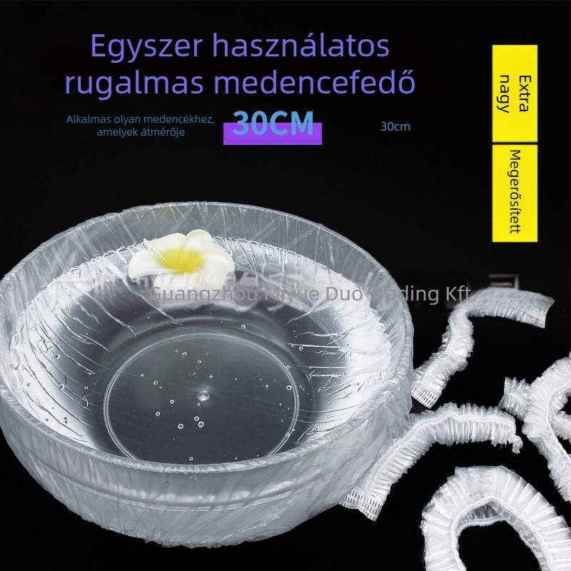 Szépségszalon arcmosó medencés egyszer használatos zacskók – rugalmas műanyag zacskók – teljes készlet