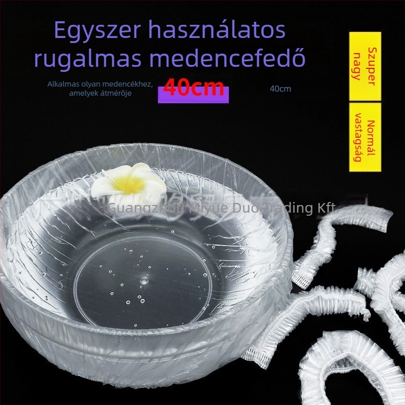 Szépségszalon arcmosó medencés egyszer használatos zacskók – rugalmas műanyag zacskók – teljes készlet