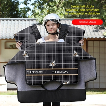 Xintengbo vízálló PVC szélvédővédő elektromos járművekhez — egyszemélyes kialakítás, téli kiadás, kompatibil triciklivel és elektromos járművekkel