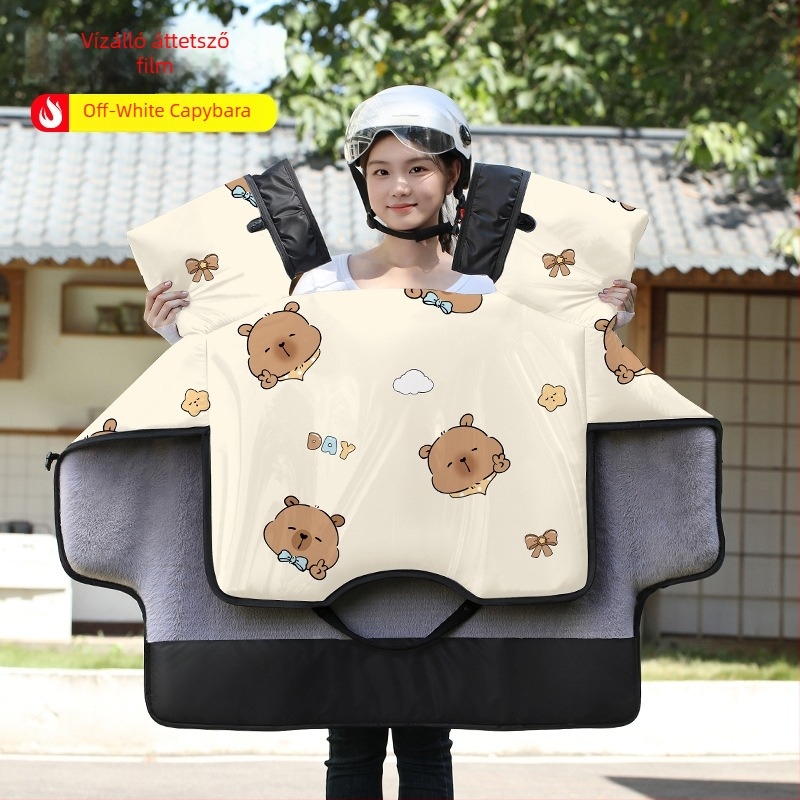 Xintengbo vízálló PVC szélvédővédő elektromos járművekhez — egyszemélyes kialakítás, téli kiadás, kompatibil triciklivel és elektromos járművekkel