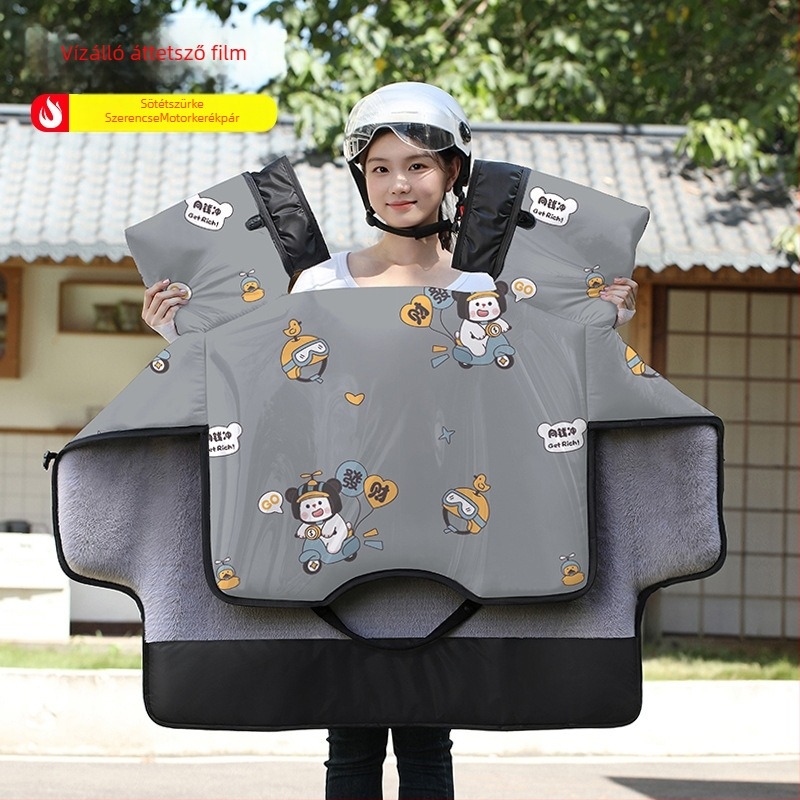 Xintengbo vízálló PVC szélvédővédő elektromos járművekhez — egyszemélyes kialakítás, téli kiadás, kompatibil triciklivel és elektromos járművekkel