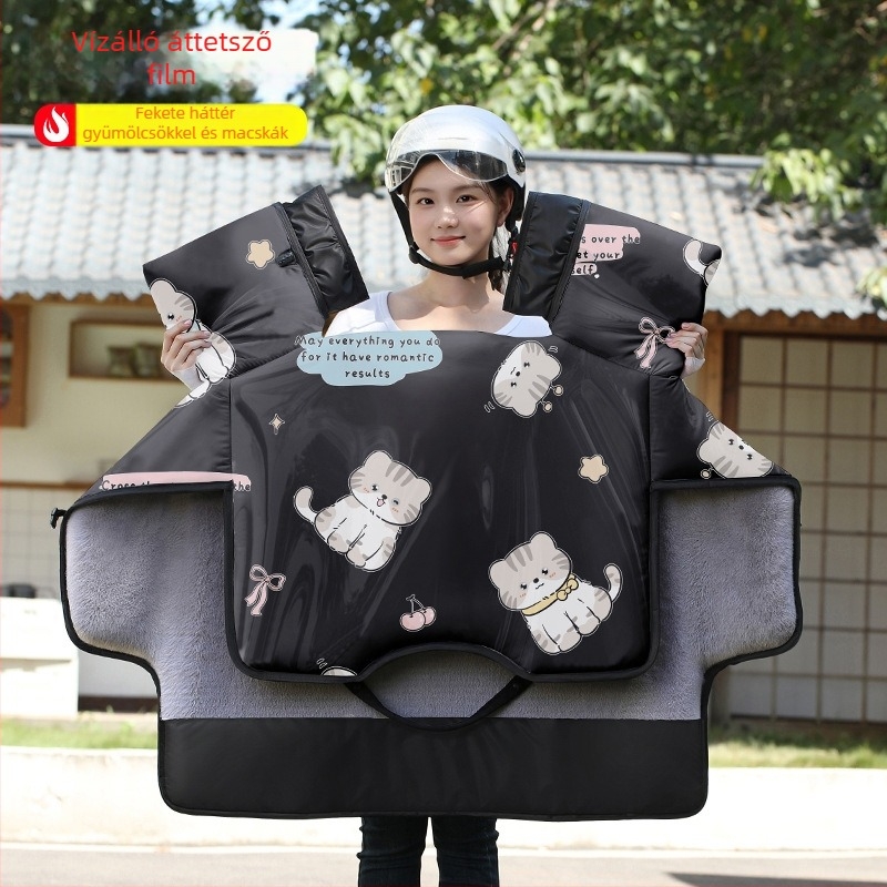 Xintengbo vízálló PVC szélvédővédő elektromos járművekhez — egyszemélyes kialakítás, téli kiadás, kompatibil triciklivel és elektromos járművekkel