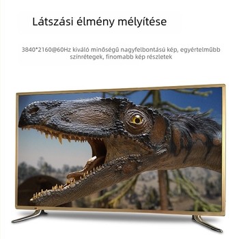 HDMI mátrix 2x4 hangkimenet-kapcsolóval, 4K@60Hz, kapcsoló/el osztó, távirányítóval