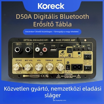 Autóhifi kiegészítő - Koreck D50 Digitális erősítő - Határon átívelő exkluzív ellátás