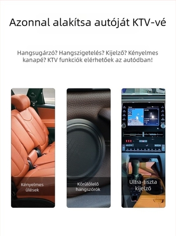 Karaoke hangkártya autó/otthon KTV-hez, Bluetooth 4.2, kettős mikrofon, beépített 1200mAh akkumulátor, frekvencia válasz 40Hz–20kHz, SNR ≥85dB, KMS01, Ruitong