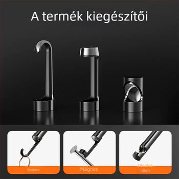 Endoszkópos kamera mechanikus alkatrészekhez, 70° látószög, IP67 vízálló, 100 cm munka hossza, 1920x1440 felbontás, LED világítás