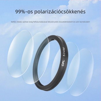 Sx telefonkamera polarizátor CPL állítható szűrő, univerzális kompatibilitás