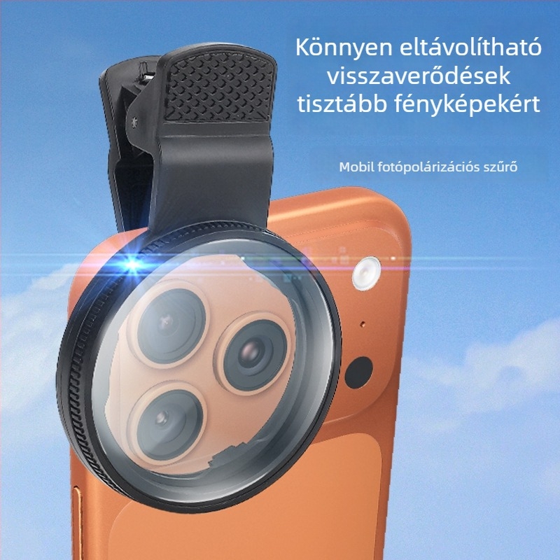 Sx telefonkamera polarizátor CPL állítható szűrő, univerzális kompatibilitás
