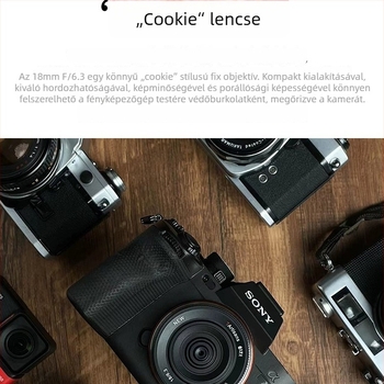 Seven Craftsmen 18mm F6.3 Makró Pancake objektív Micro Four Thirds / Panasonic E-mount