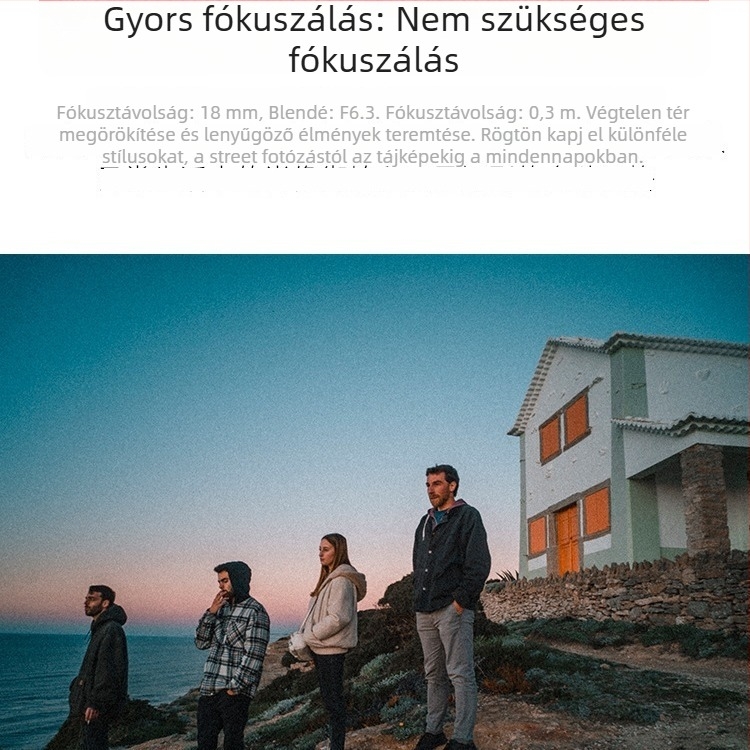 Seven Craftsmen 18mm F6.3 Makró Pancake objektív Micro Four Thirds / Panasonic E-mount