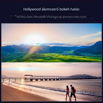 1.55x okostelefon-film lencse videófelvételhez – szélesvásznú torzítás, univerzális kompatibilitás