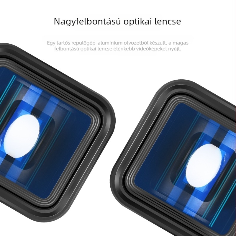 1.55x okostelefon-film lencse videófelvételhez – szélesvásznú torzítás, univerzális kompatibilitás