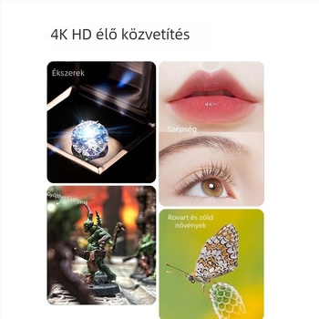 Külső makro lencse mobiltelefonhoz, HD közeli felvételekhez – manikűr, műszempillák és ékszer részletei | Márka: Motor microsen