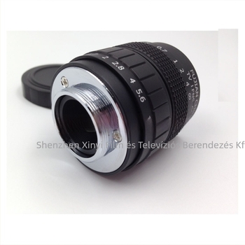 FS-LM3517 35mm F1.7 Ipari objektív tükör nélküli kamerákhoz, Fém test, Szabványos fix fókusz, 0,3 m minimális fókusztáv