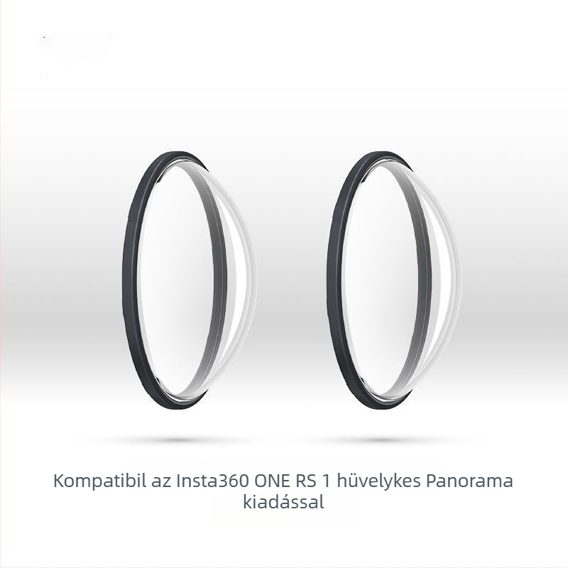 Insta360 ONE RS Shadow Stone Leica panoráma objektív védőfedél – OEM gyártás; csomagolás: védő szilikon tükör tok; piacra jutás 2022; utólagos szolgáltatás: három csomagos opció