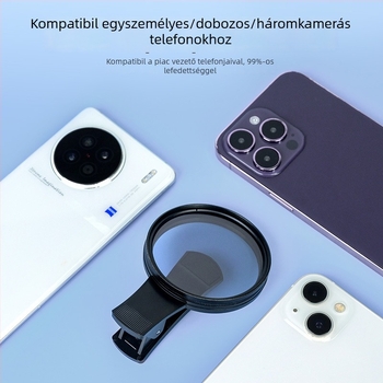 Mobiltelefon CPL polárszűrő – Watt PGJ-62, ABS, IP-stílus
