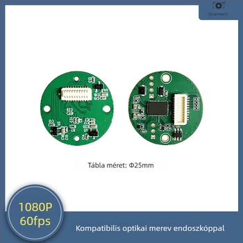 Merev endoszkópos kamera, 2 MP szenzor, 1080p60, USB 2.0, fix fókusz