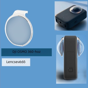 DJI Osmo 360 védőobjektív sapka — por- és karcolásálló, vízálló és páramentes