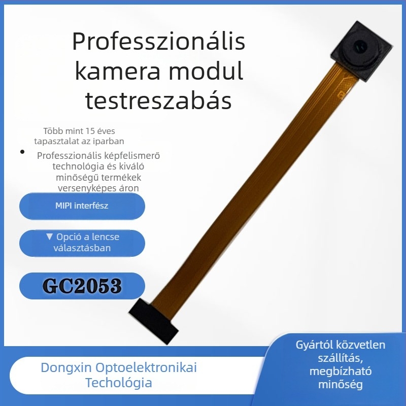 HD kamera modul MIPI interfésszel, 3.0 MP szenzor, 1080p 30fps, kézi fókusz