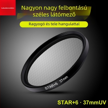 Mobiltelefon lencse szűrő – Csillagfény, univerzális SLR hatás, éjszakai jelenet fotózás, kreatív szűrő, kompatibilis minden telefonhoz