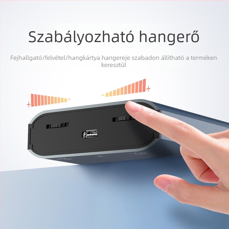 Kussel G42-2 hangkártya konverter Apple, Android és HarmonyOS számára