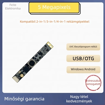 USB kamera modul arcfelismeréssel és ID-kártya összehasonlítással, autofókusszal, USB 2.0, beépített mikrofon